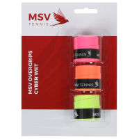 MSV Cyber Wet overgrip barevný mix
