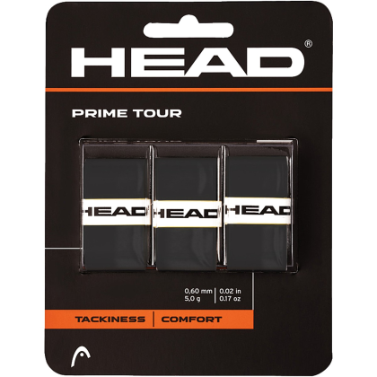 Head Prime Tour overgrips černá