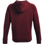 Under armour rival fleece tmavě červená