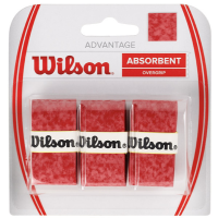 Wilson Advantage Absorbent overgrip červená