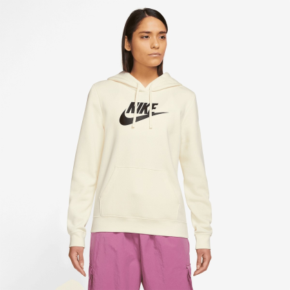 Nike sportswear club fleece žlutá