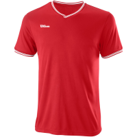 Wilson team 2 v-neck červená