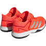 Junior Adidas ubersonic k all court červená