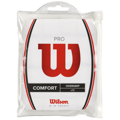 Wilson Pro overgrips 12 bílá