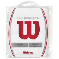 Wilson Pro Sensation overgrips 12 bílá